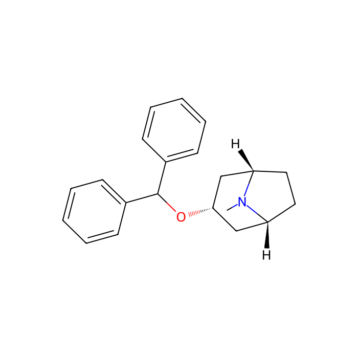 benzatropine, B⁰AT1 抑制剂;DAT 抑制剂;M 1 受体拮抗剂;M 2 受体拮抗剂