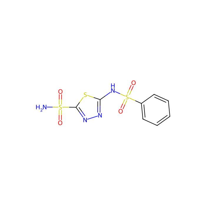 Benzolamide, 碳酸酐酶 1 抑制剂；碳酸酐酶 12 抑制剂