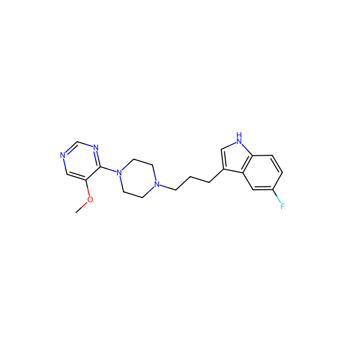 BMS 181,101, 5-HT 1B 受体激动剂