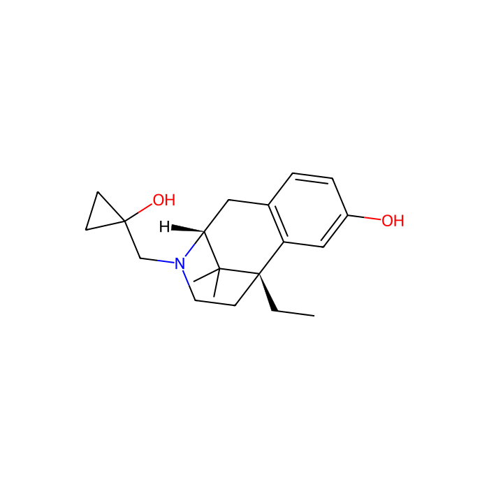 (-)-bremazocine, δ受体的激动剂；κ受体的激动剂；μ受体的拮抗剂