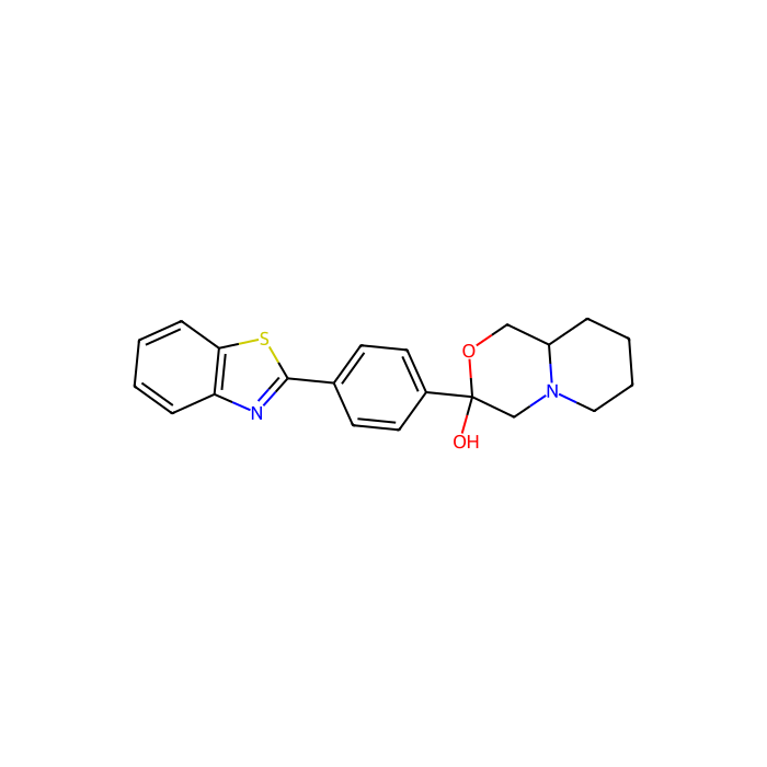 3-[4-(1,3-benzothiazol-2-yl)phenyl]-octahydropyrido[2,1-c]morpholin-3-ol, 角鲨烯合成酶抑制剂 