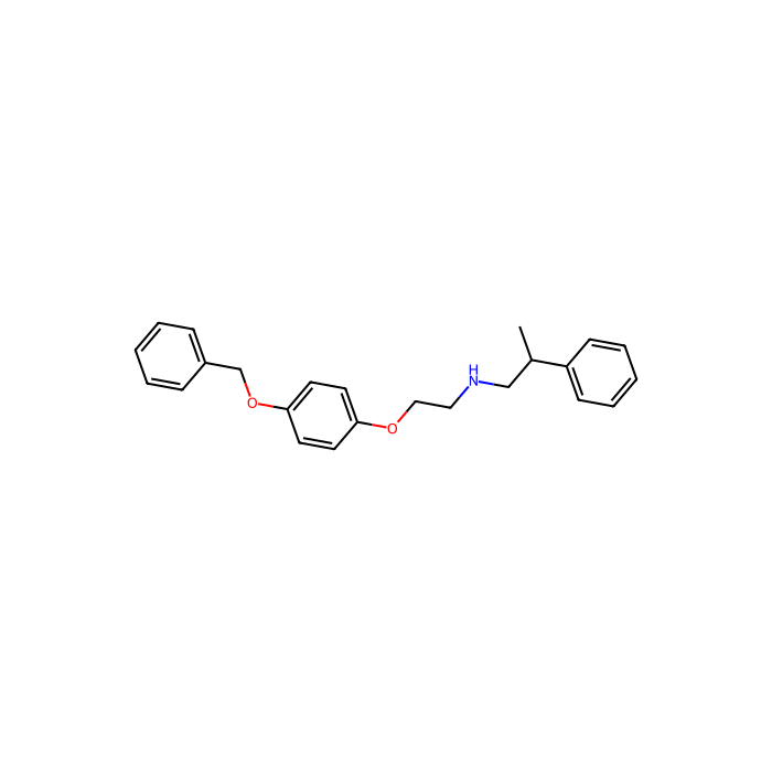 {2-[4-(benzyloxy)phenoxy]ethyl}(2-phenylpropyl)amine, 角鲨烯合成酶抑制剂 