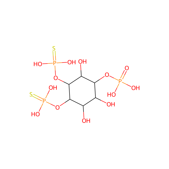 [3,4-bis(dihydroxyphosphinothioyloxy)-2,5,6-trihydroxycyclohexyl] dihydrogen phosphate, INPP5A 抑制剂