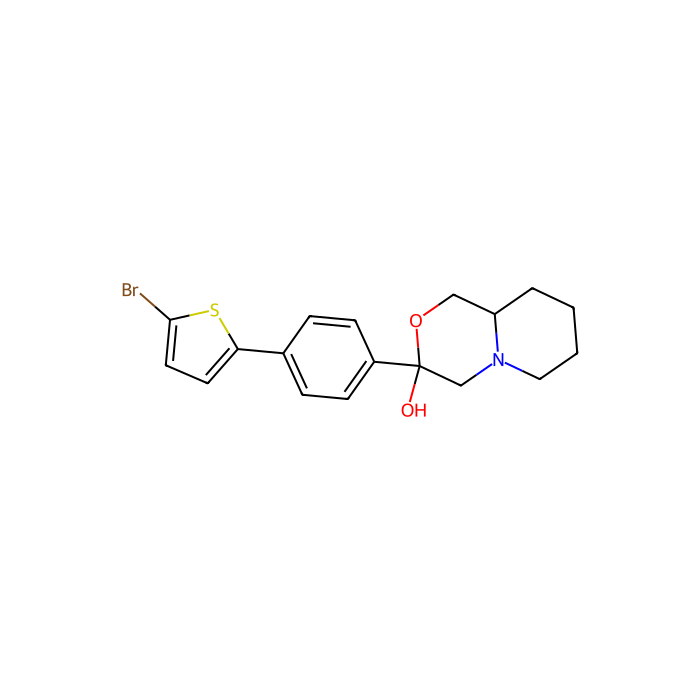 3-[4-(5-bromothiophen-2-yl)phenyl]-octahydropyrido[2,1-c]morpholin-3-ol, 角鲨烯合成酶抑制剂 