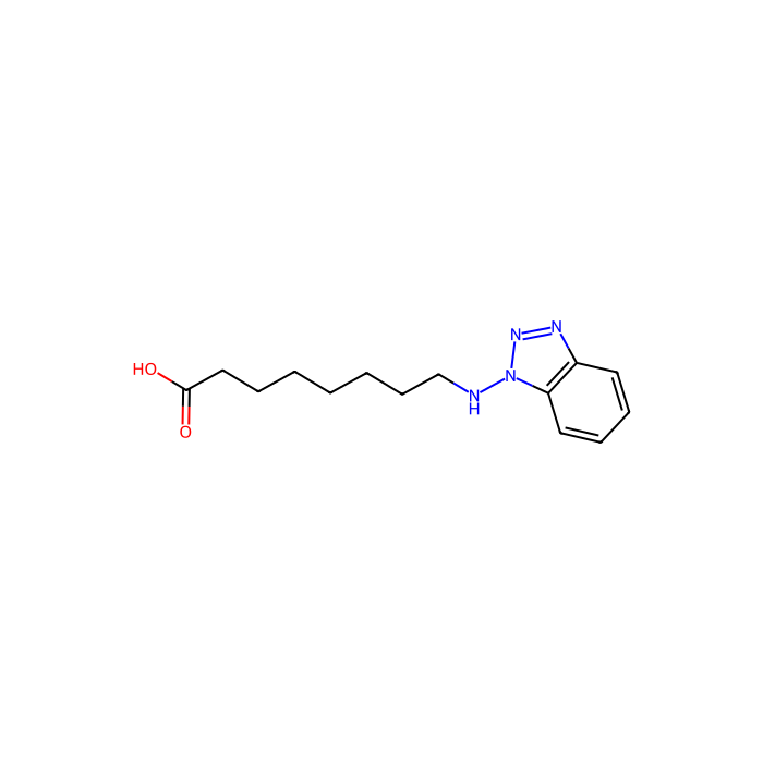 8-(benzotriazol-1-ylamino)octanoic acid, CYP4Z1 抑制剂