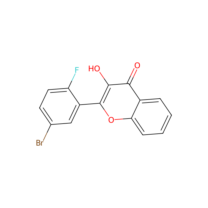 2-(5-bromo-2-fluorophenyl)-3-hydroxy-4H-chromen-4-one, NMU2 受体激动剂