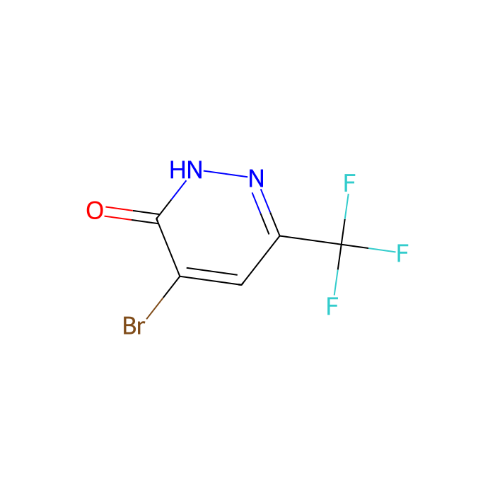 5-bromo-3-(trifluoromethyl)-1H-pyridazin-6-one