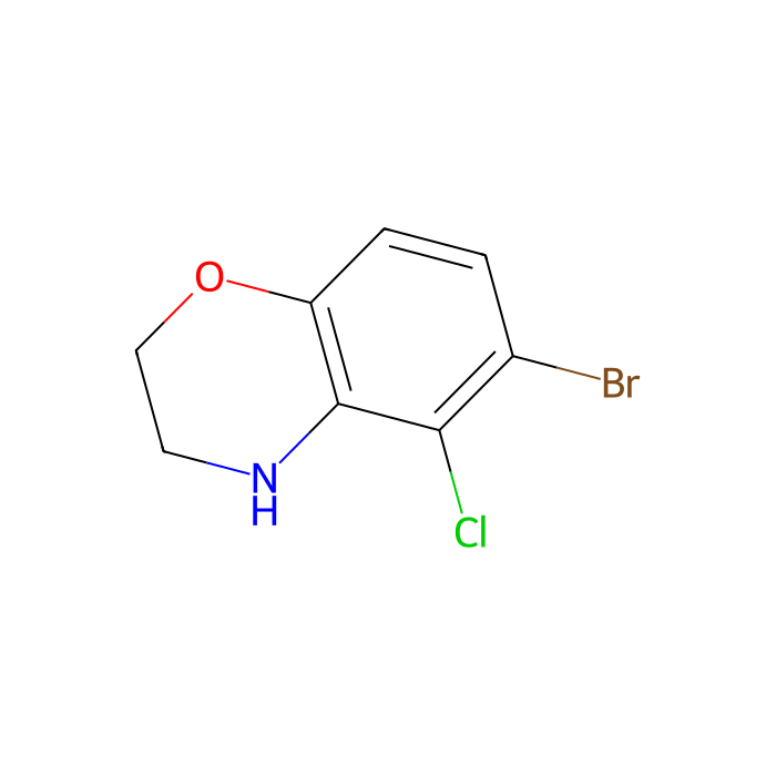 6-bromo-5-chloro-3,4-dihydro-2H-1,4-benzoxazine
