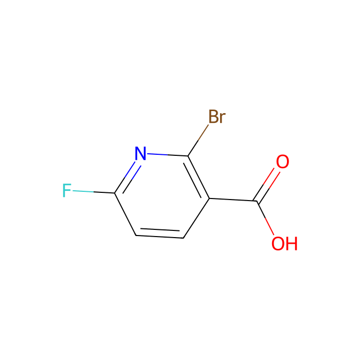 2-bromo-6-fluoro-pyridine-3-carboxylic acid