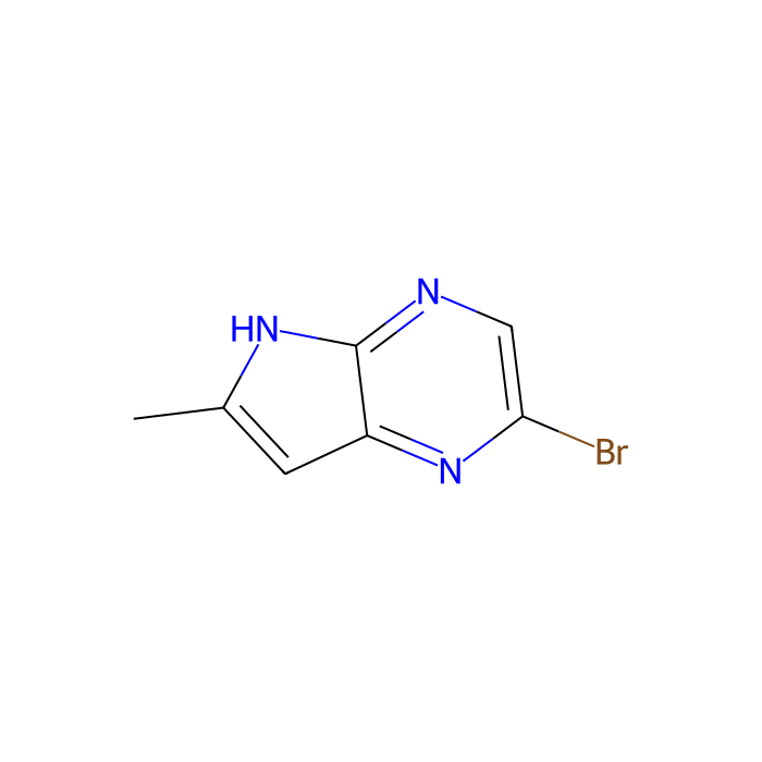 2-bromo-6-methyl-5H-pyrrolo[2,3-b]pyrazine