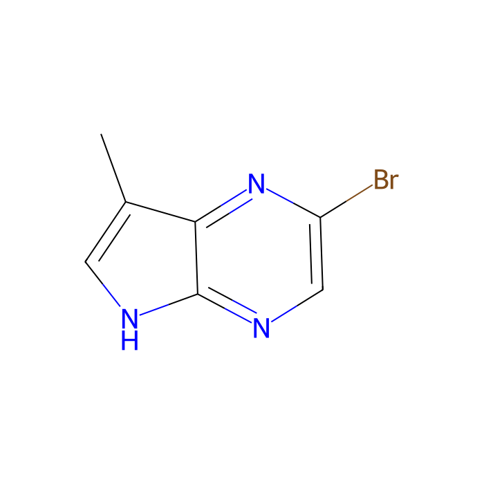2-bromo-7-methyl-5H-pyrrolo[2,3-b]pyrazine