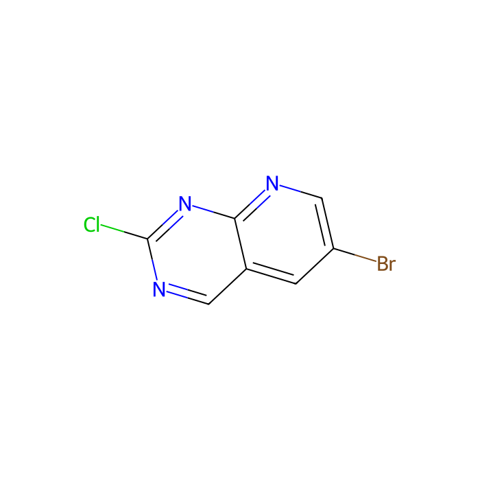 6-bromo-2-chloropyrido[2,3-d]pyrimidine