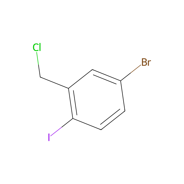 4-bromo-2-(chloromethyl)-1-iodobenzene