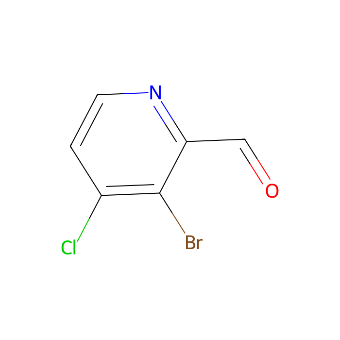 3-bromo-4-chloro-pyridine-2-carbaldehyde