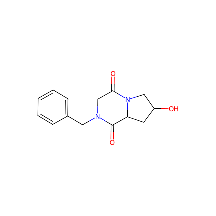 (7R,8aS)-2-benzyl-7-hydroxy-6,7,8,8a-tetrahydro-3H-pyrrolo[1,2-a]pyrazine-1,4-dione