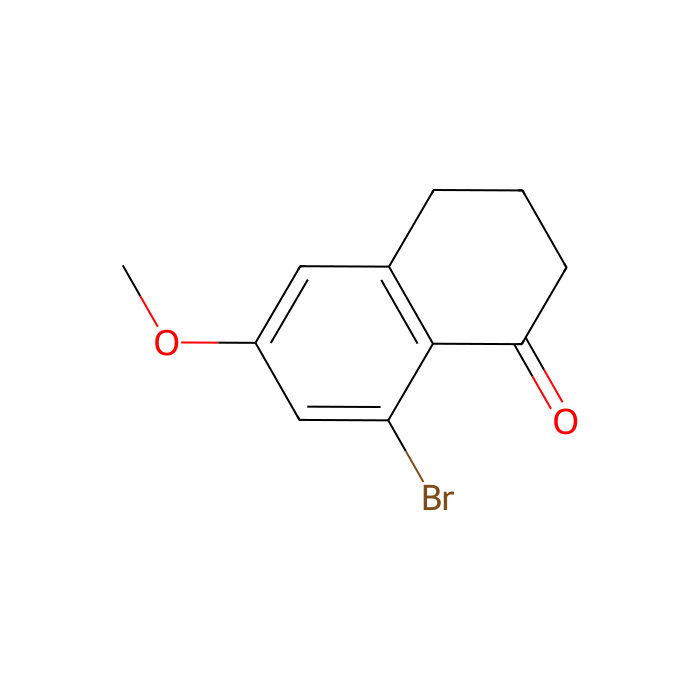8-bromo-6-methoxy-tetralin-1-one