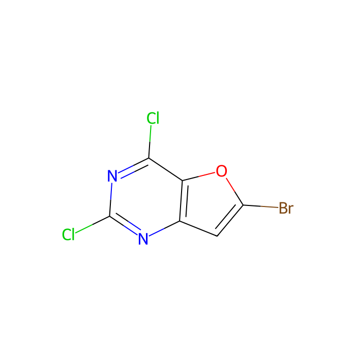 6-bromo-2,4-dichlorofuro[3,2-d]pyrimidine