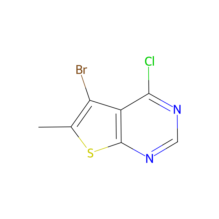 5-bromo-4-chloro-6-methylthieno[2,3-d]pyrimidine