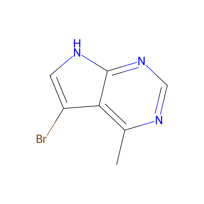 5-bromo-4-methyl-7H-pyrrolo[2,3-d]pyrimidine
