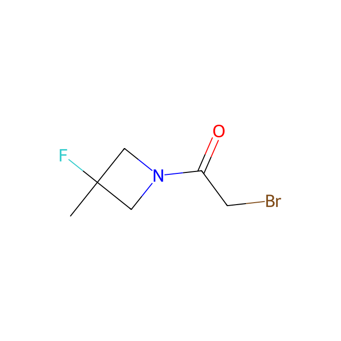 2-bromo-1-(3-fluoro-3-methyl-azetidin-1-yl)ethanone