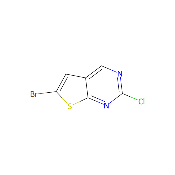 6-bromo-2-chloro-thieno[2,3-d]pyrimidine