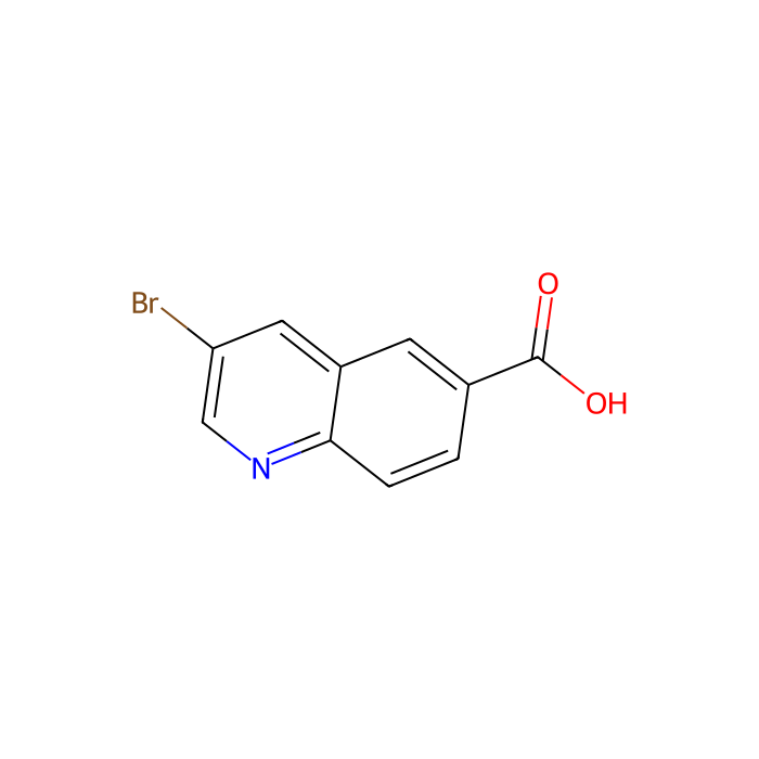 3-溴喹啉-6-羧酸