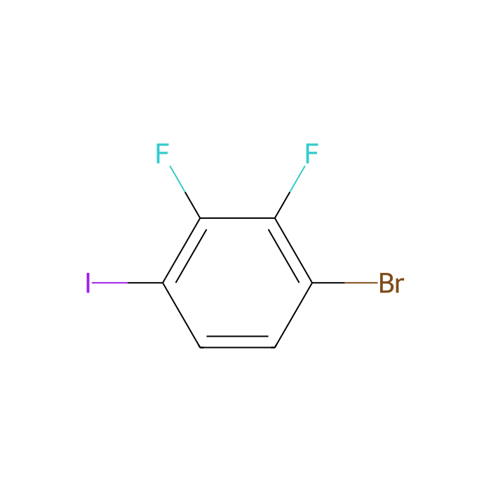 1-溴-2,3-二氟-4-碘苯