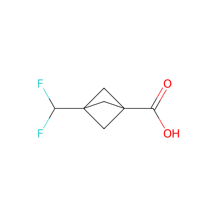 3-(difluoromethyl)bicyclo[1.1.1]pentane-1-carboxylic acid