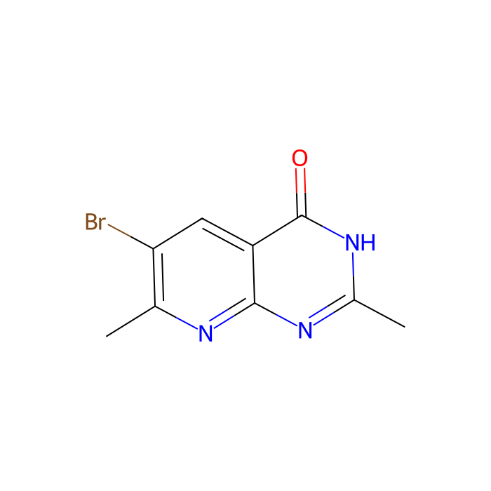 6-bromo-2,7-dimethyl-3H-pyrido[2,3-d]pyrimidin-4-one