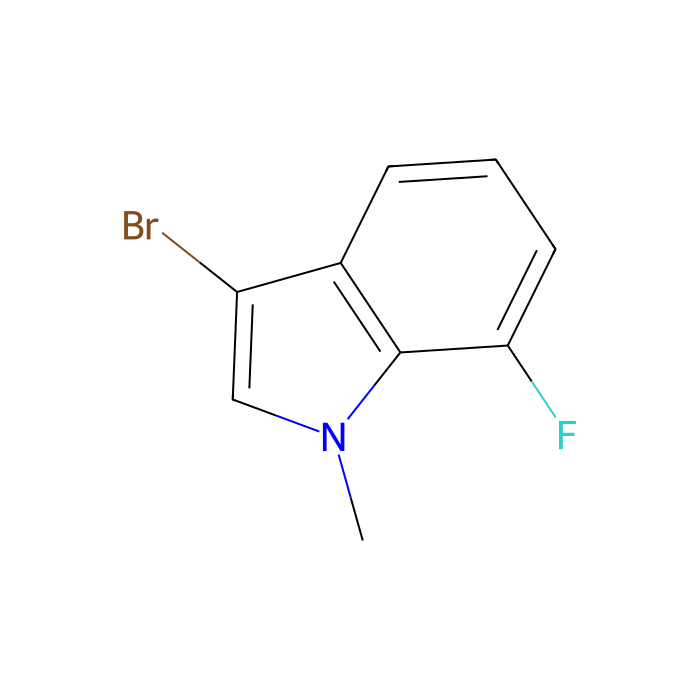 3-bromo-7-fluoro-1-methyl-indole