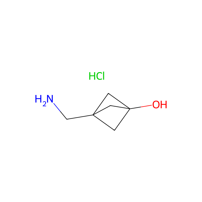 3-(aminomethyl)bicyclo[1.1.1]pentan-1-ol hydrochloride