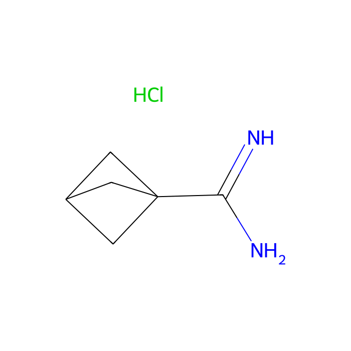 bicyclo[1.1.1]pentane-1-carboxamidine;hydrochloride