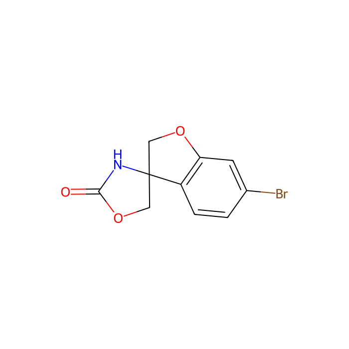 6-bromospiro[2H-benzofuran-3,4'-oxazolidine]-2'-one