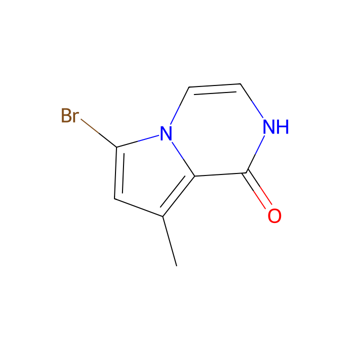 6-bromo-8-methyl-2H-pyrrolo[1,2-a]pyrazin-1-one
