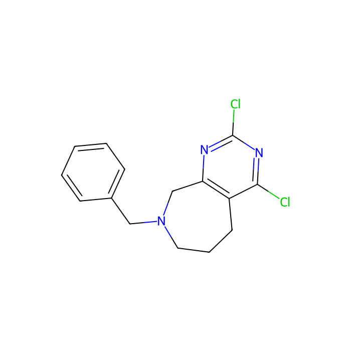 8-benzyl-2,4-dichloro-5,6,7,9-tetrahydropyrimido[4,5-c]azepine