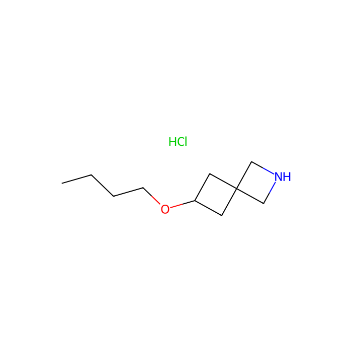 6-butoxy-2-azaspiro[3.3]heptane;hydrochloride