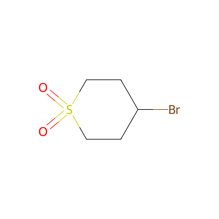 4-bromo-1λ⁶-thiane-1,1-dione