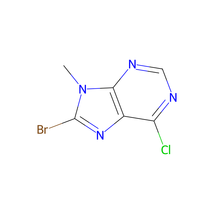 8-bromo-6-chloro-9-methyl-9H-purine