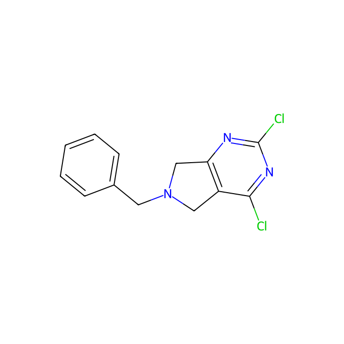 6-benzyl-2,4-dichloro-5,7-dihydropyrrolo[3,4-d]pyrimidine