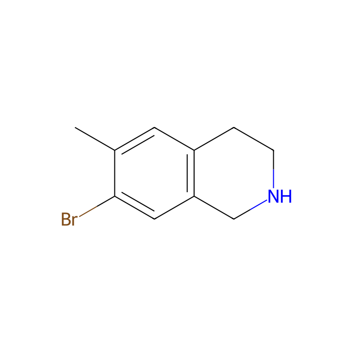 7-bromo-6-methyl-1,2,3,4-tetrahydroisoquinoline