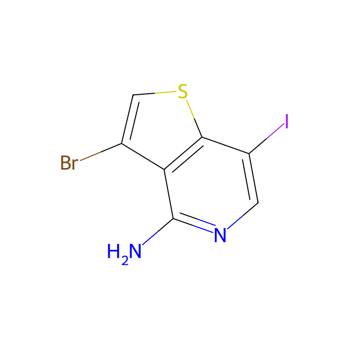 3-bromo-7-iodothieno[3,2-c]pyridin-4-amine