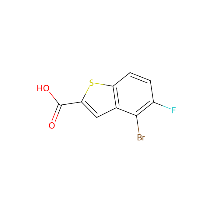 4-bromo-5-fluoro-benzothiophene-2-carboxylic acid