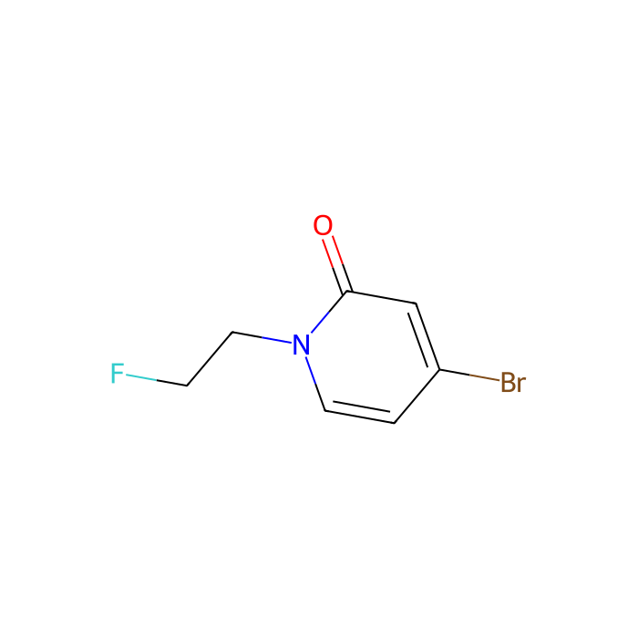 4-bromo-1-(2-fluoroethyl)-1,2-dihydropyridin-2-one