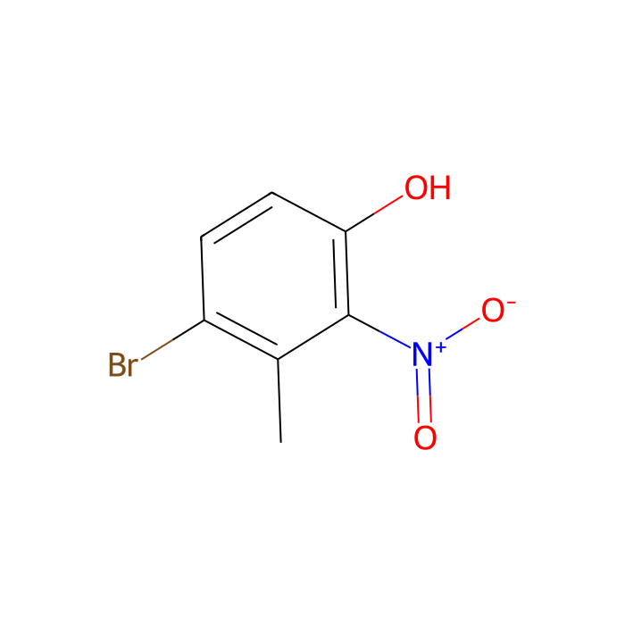 4-bromo-3-methyl-2-nitro-phenol