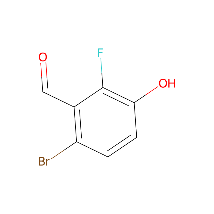 6-bromo-2-fluoro-3-hydroxy-benzaldehyde