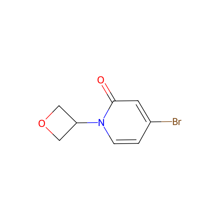 4-bromo-1-(oxetan-3-yl)-1,2-dihydropyridin-2-one