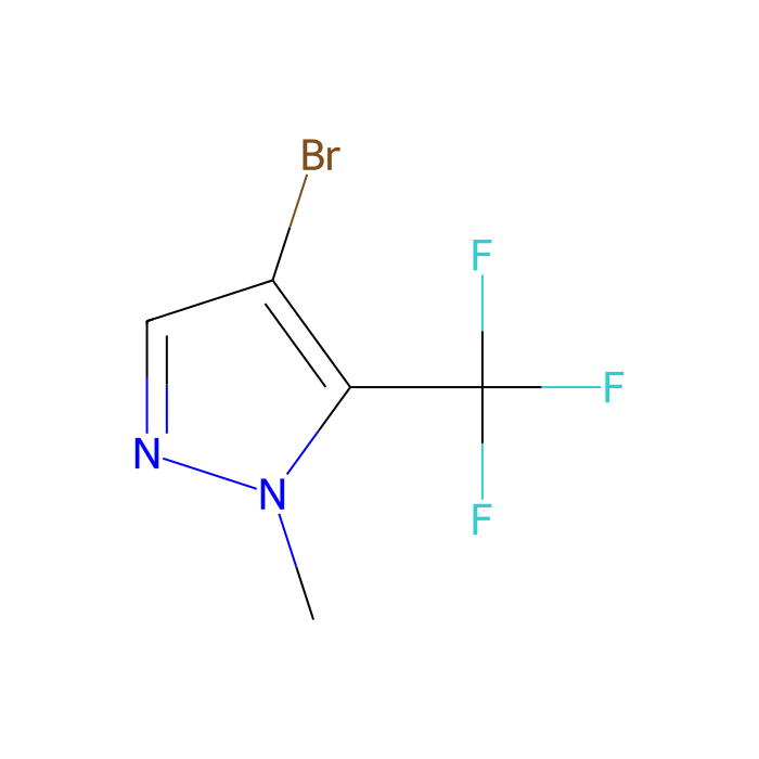 4-bromo-1-methyl-5-(trifluoromethyl)-1H-pyrazole