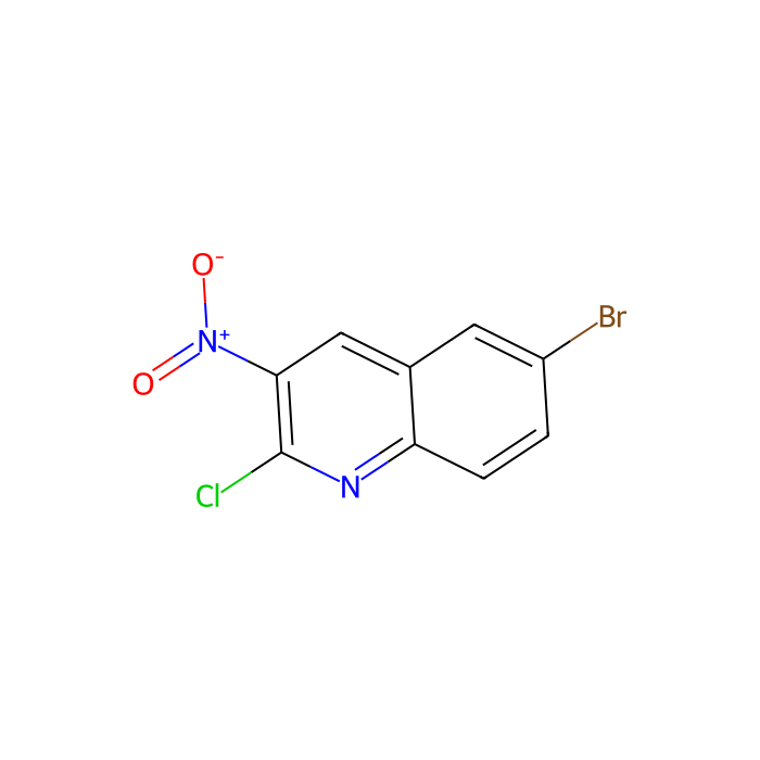 6-bromo-2-chloro-3-nitro-quinoline