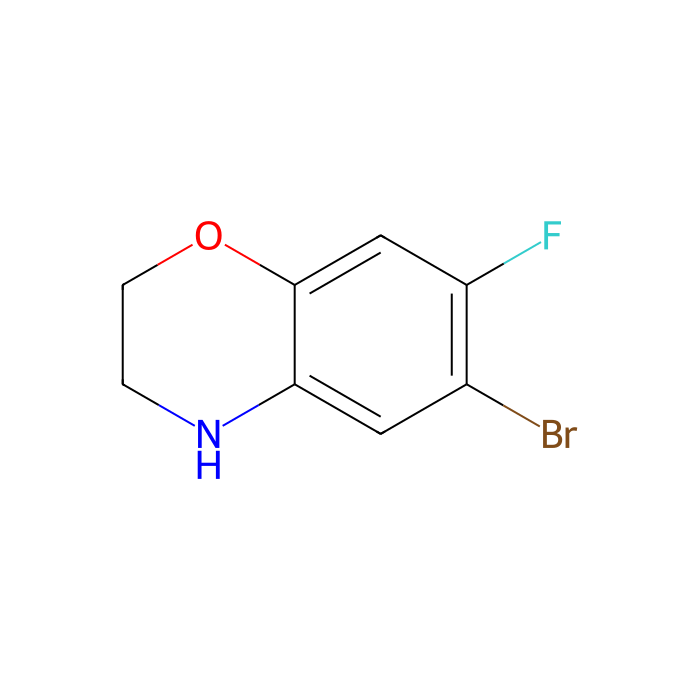 6-bromo-7-fluoro-3,4-dihydro-2H-1,4-benzoxazine