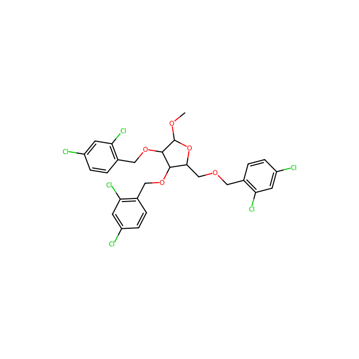 (2R,3R,4R,5S)-3,4-bis[(2,4-dichlorophenyl)methoxy]-2-[(2,4-dichlorophenyl)methoxymethyl]-5-methoxy-tetrahydrofuran